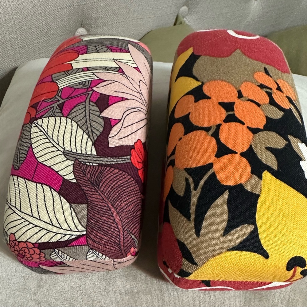 Vera Bradley Sunglasses Case - Pink and Orange Floral